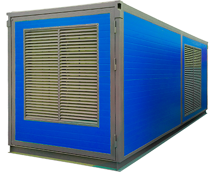 Дизельный генератор EcoPower АД500-T400eco (500 кВт, Woling) в контейнере