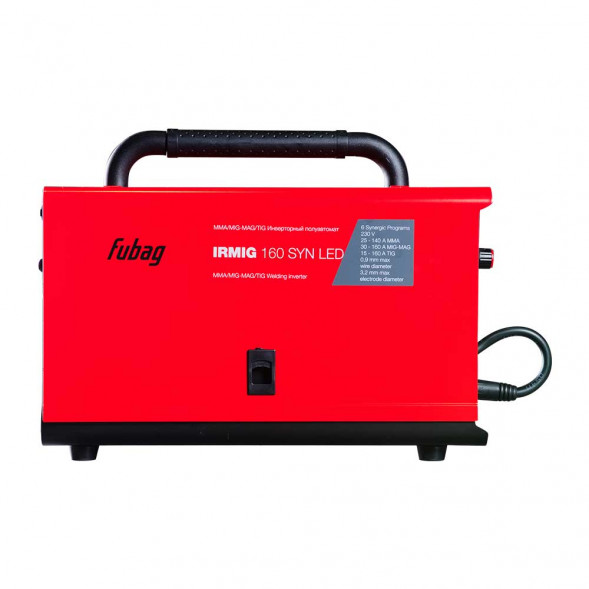 FUBAG Сварочный полуавтомат IRMIG 160 SYN LED (с горелкой 150А в комплекте)