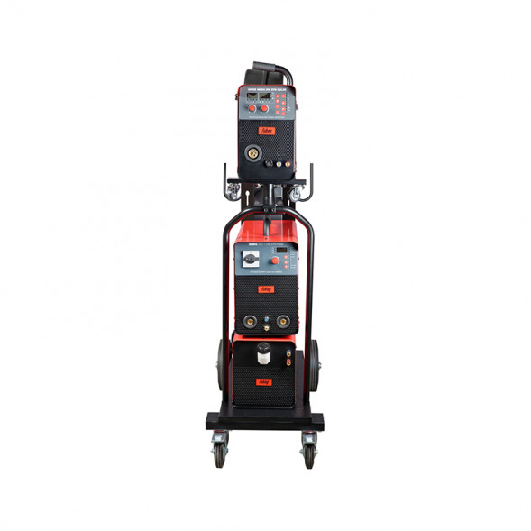 FUBAG Cварочный полуавтомат INMIG 500T DW SYN PULSE+ Подающий механизм DRIVE INMIG DW SYN PULSE  + Горелка FB 500 3m + Блок жидкостного охлаждения Cool 70 + Тележка для аппаратов  +Шланг-пакет 5 метров 70мм2 14 pol с жидкостным  охлаждением