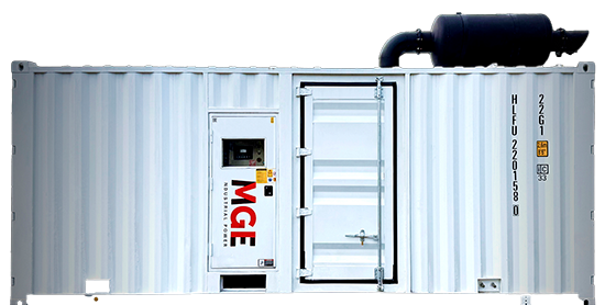 Дизельный генератор MGEp720YI (720 кВт, Yuchai) в контейнере