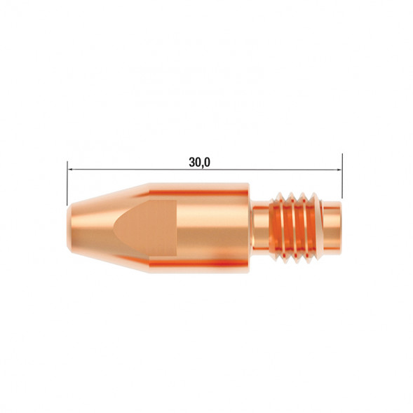 FUBAG Контактный наконечник M8 X 30мм CUCRZR 1.2мм /.045 дюйма (10 шт.)