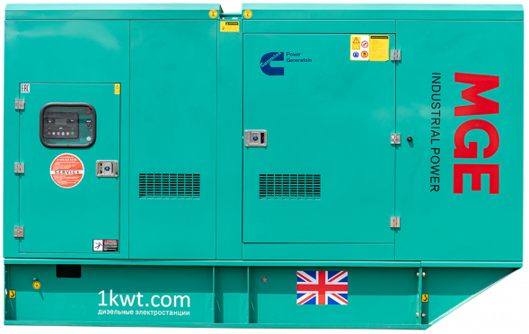 Дизельный генератор MGEp250CS SPM 25019 в кожухе